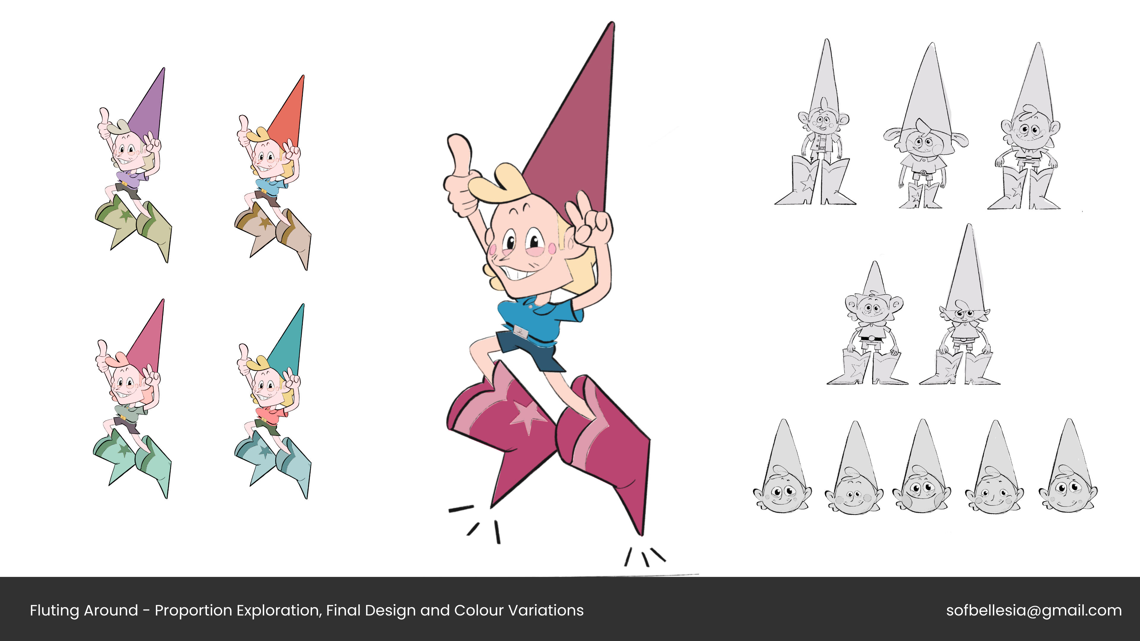 Sofia Bellesia- Fluting Around- Gnome Colour Exploration